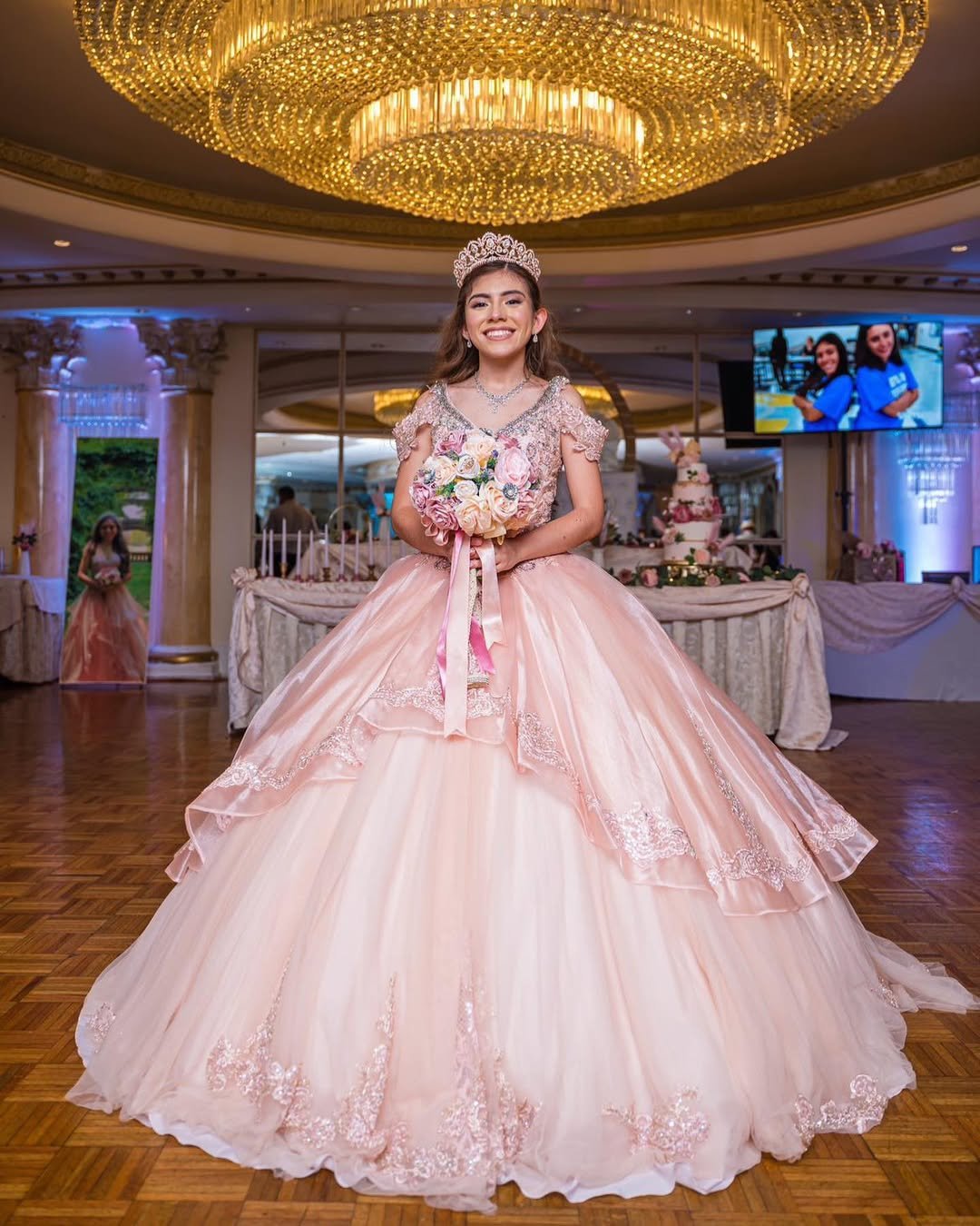 Quinceañera reception at Verdi's