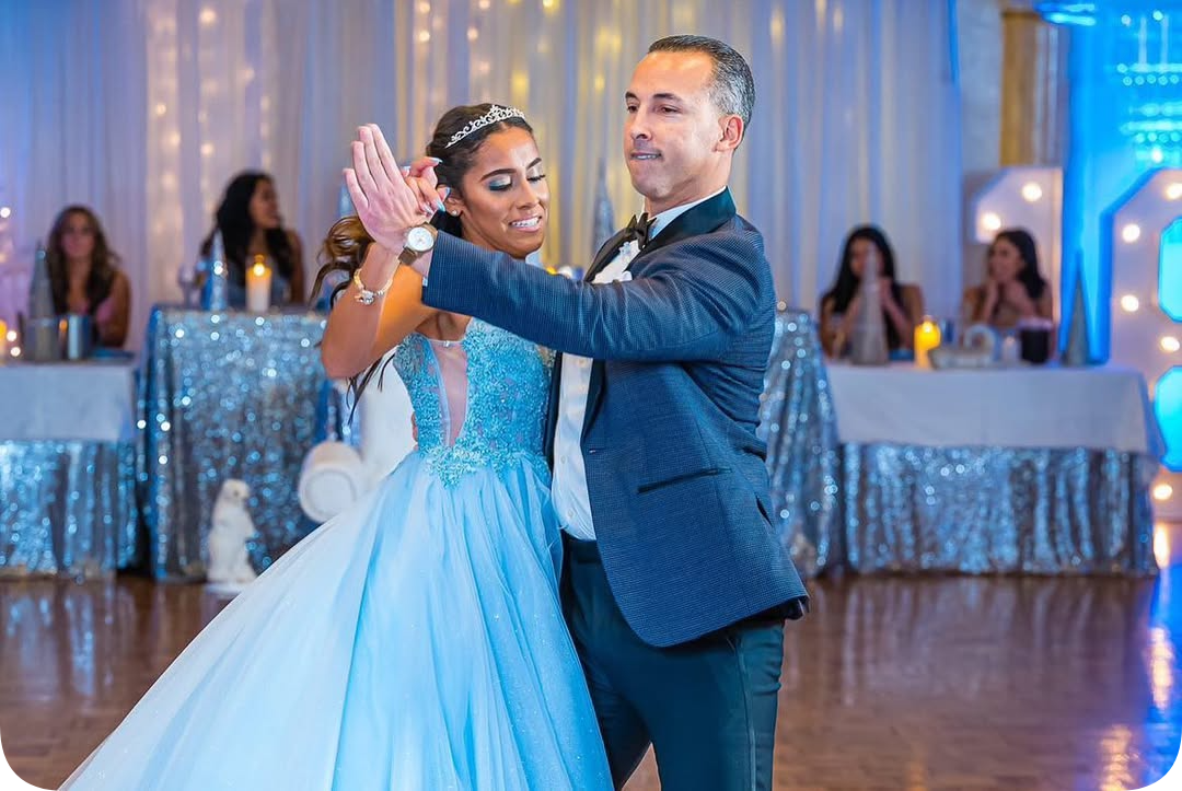 Sweet 16 venue setup